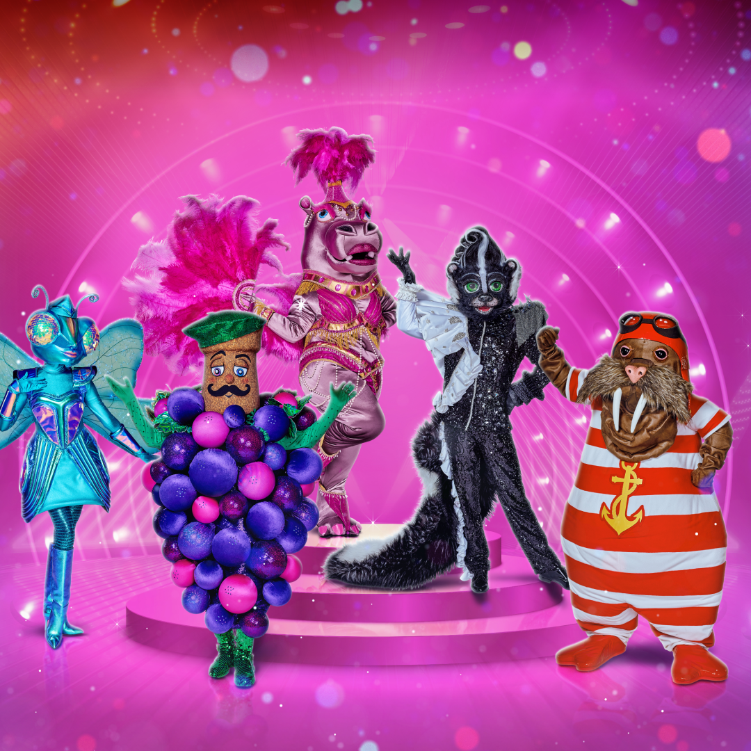 Libelle, Druiventros, Nijlpaard, Stinkdier & Walrus