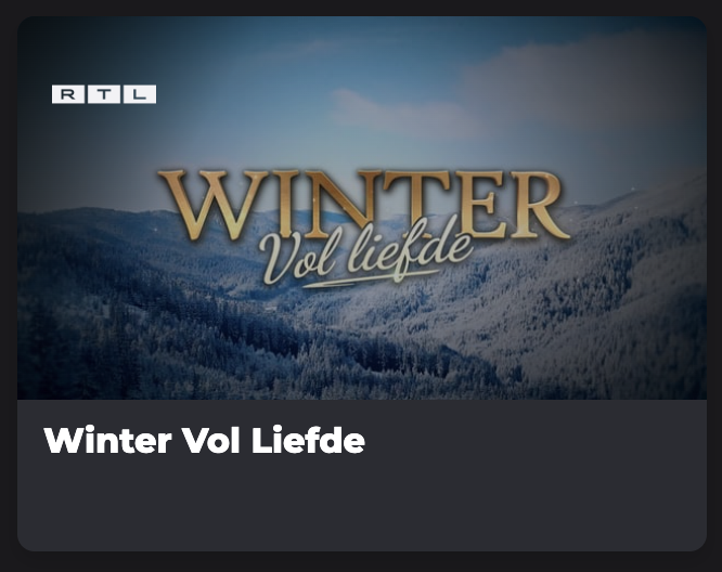 Winter Vol Liefde app NLZIET