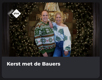 De Bauers Kerstspecial app NLZIET