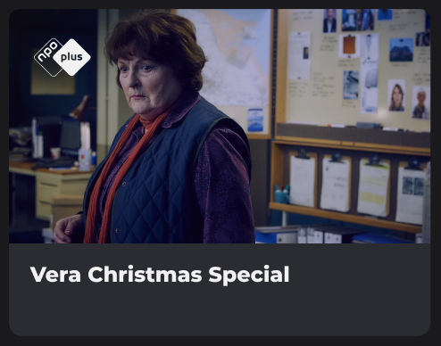 Vera Christmasspecial app NLZIET
