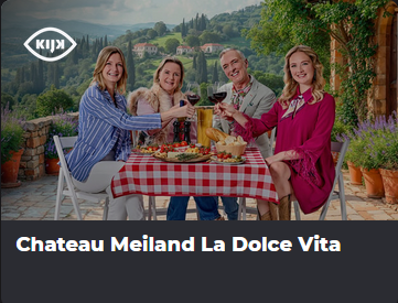 Chateau Meiland La Dolce Vita app NLZIET tv programma's