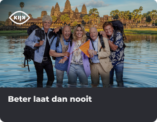 Beter laat dan nooit reisprogramma NLZIET