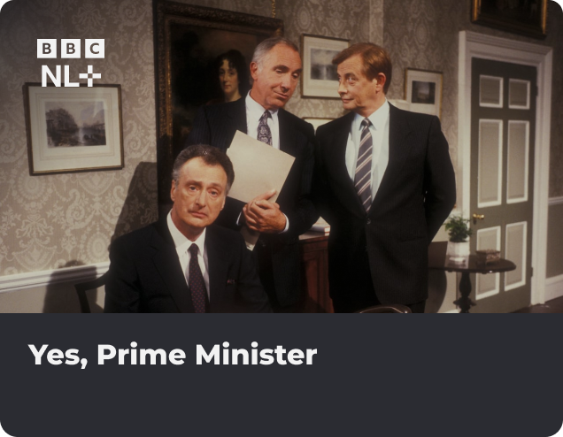 Yes, Prime Minister Beste Britse Comedy Series NLZIET