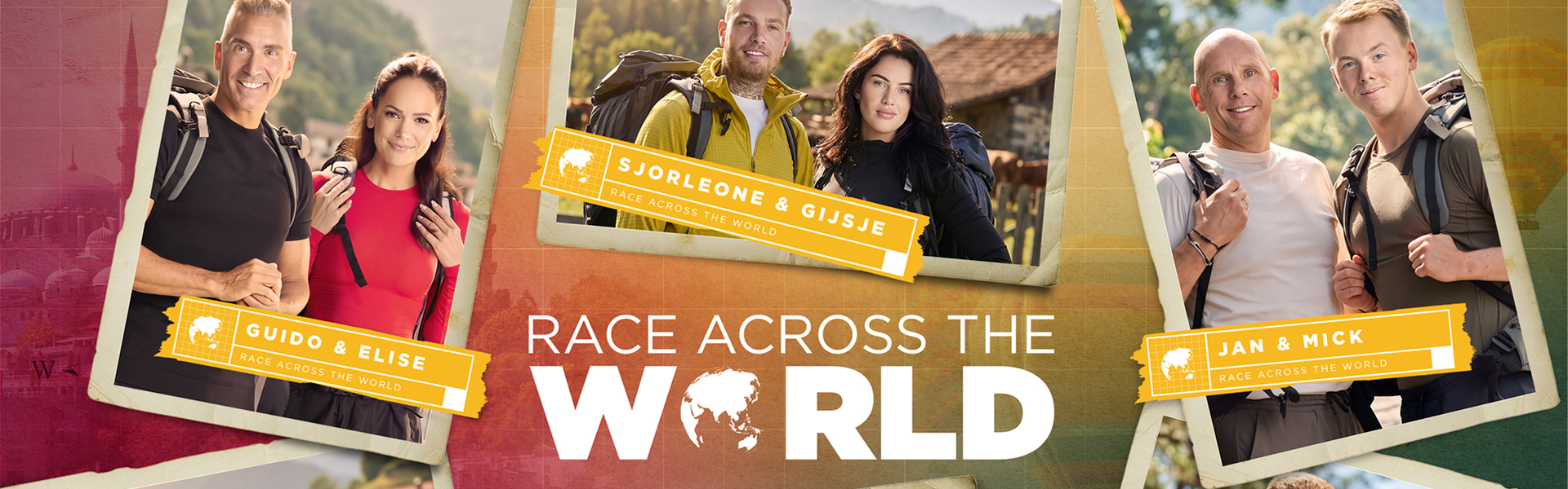 Race across the world deelnemers 2026 NLZIET